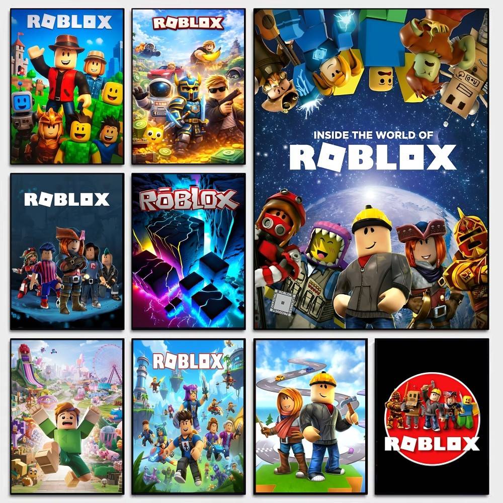 Gaming Accessories Roblox - Poster Anime R-RobloxS Populer untuk Gaming,