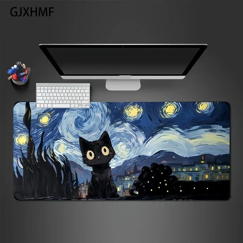 Gaming Accessories For Your Desk - Alas Mouse Gaming Anime Starry Night