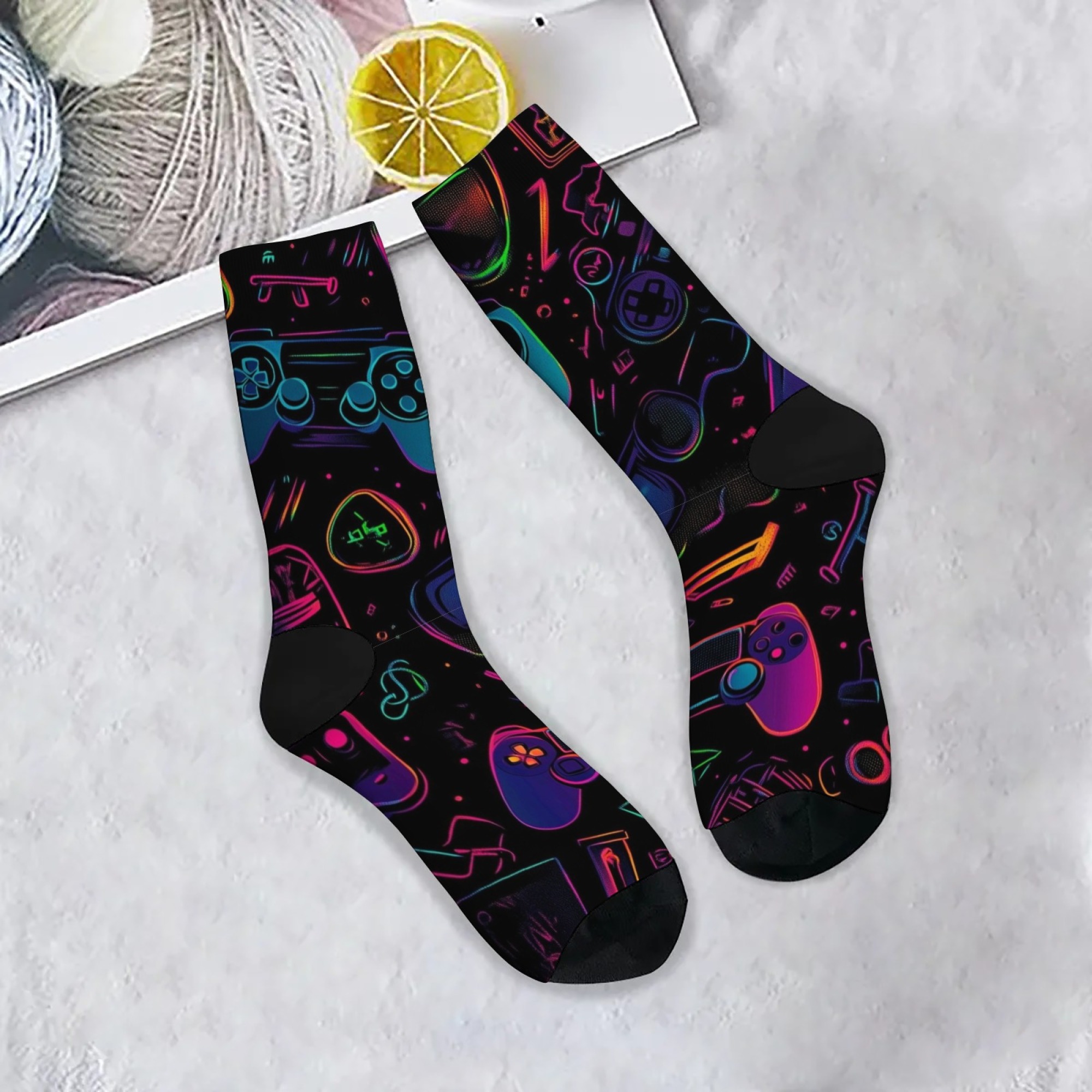 Youtube Gaming Accessories - Kaus Kaki Pria Anti Selip Setengah