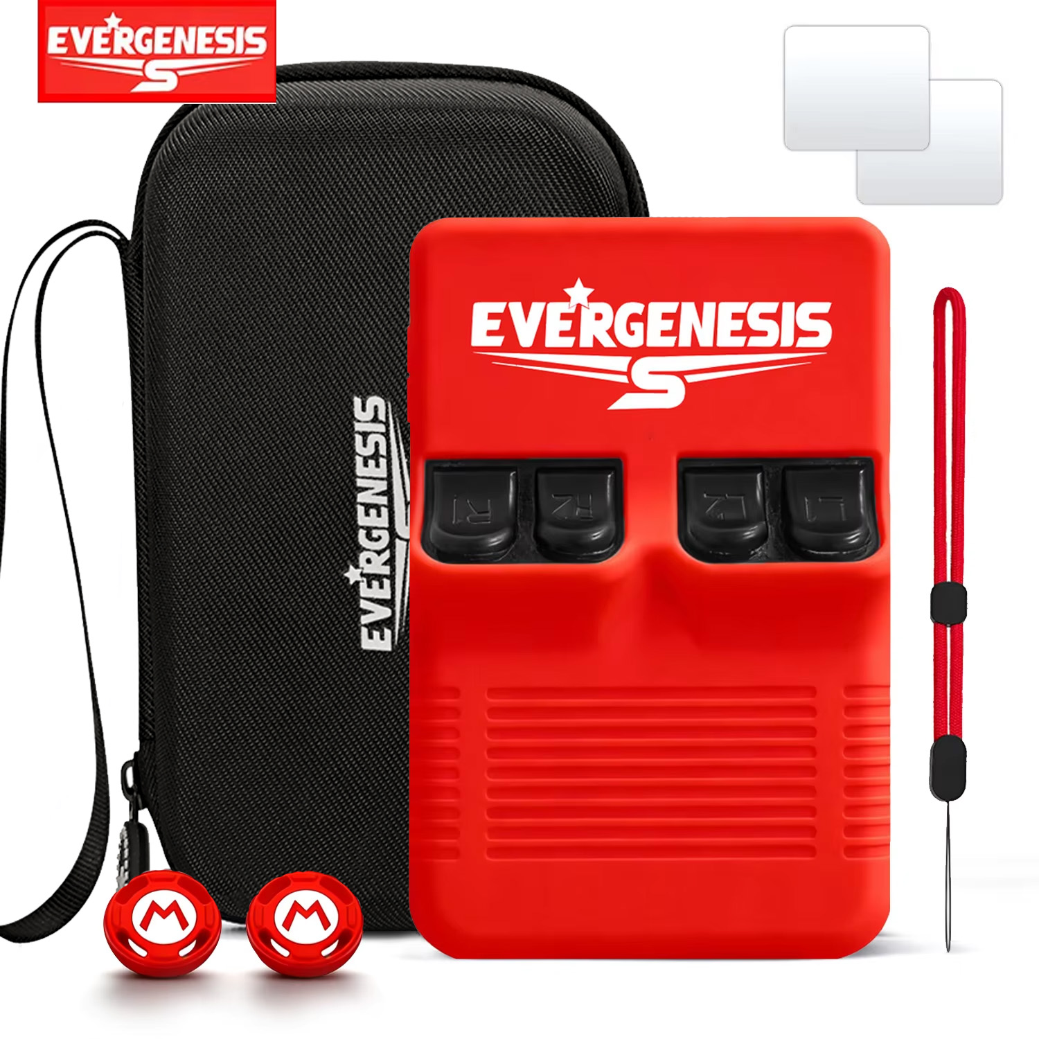 Gaming Accessories For Mobile - Set Casing Pelindung R36S untuk Konsol