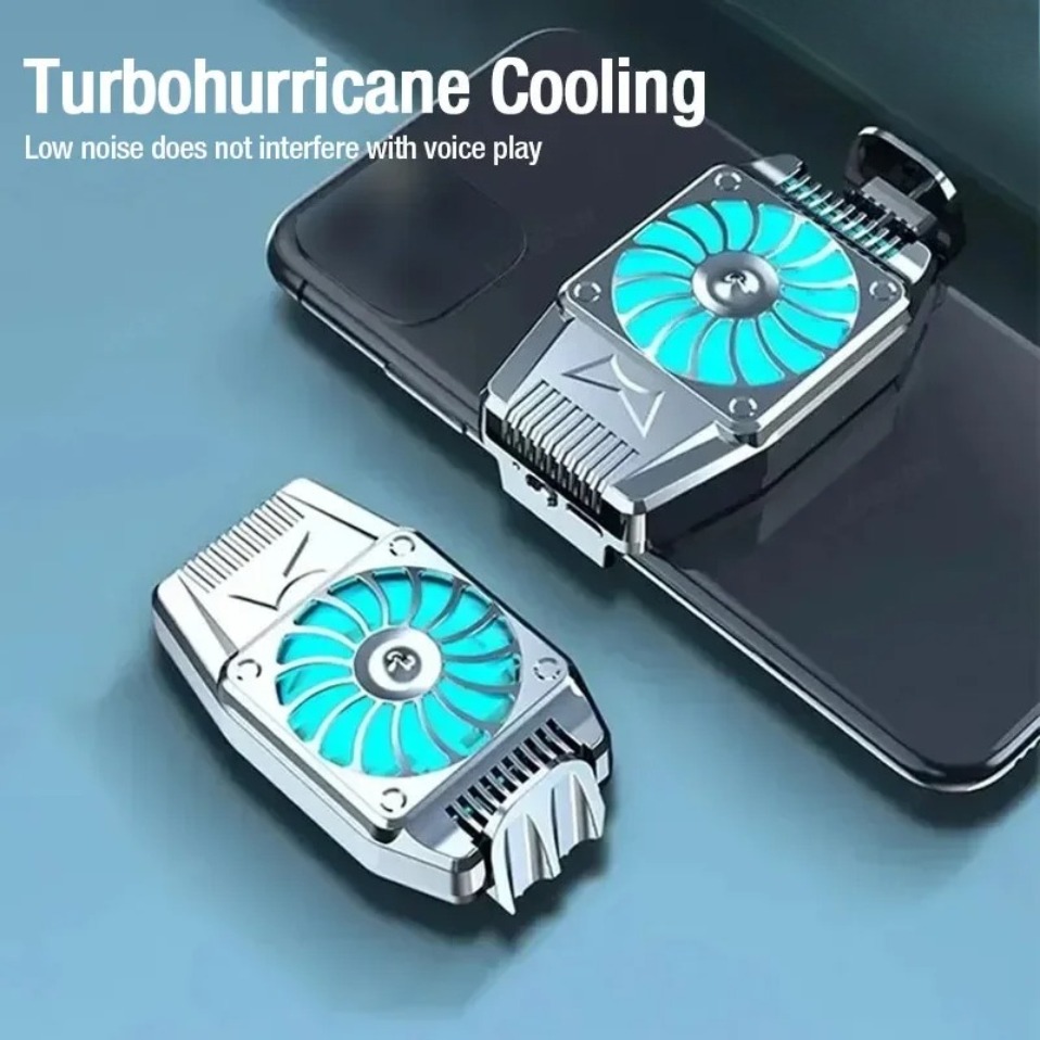Gaming Accessories Phone - Klip Belakang Portabel Pendingin Mini Berpendingin