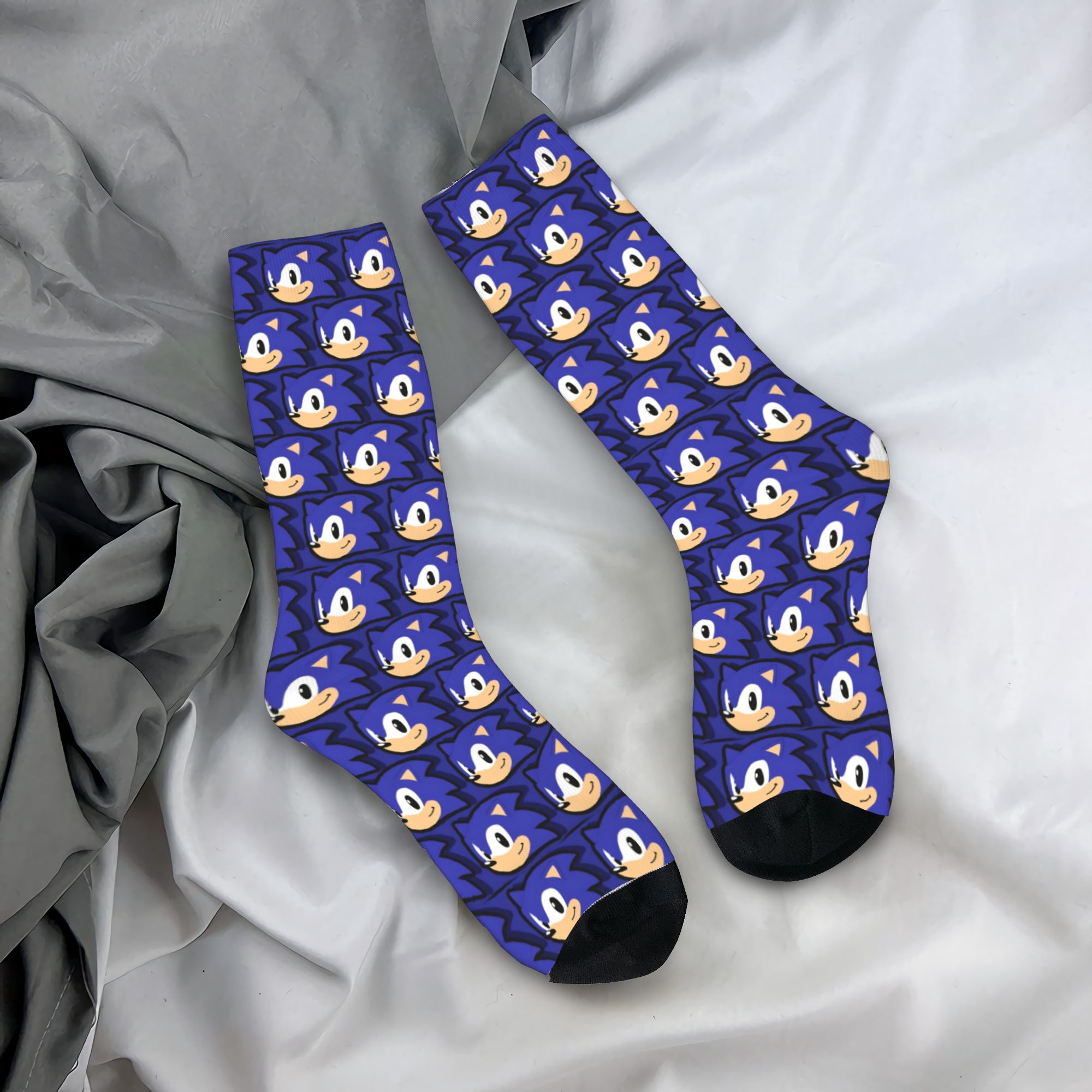 Youtube Gaming Accessories - Kaos Kaki SONICED Pria Wanita Bahan