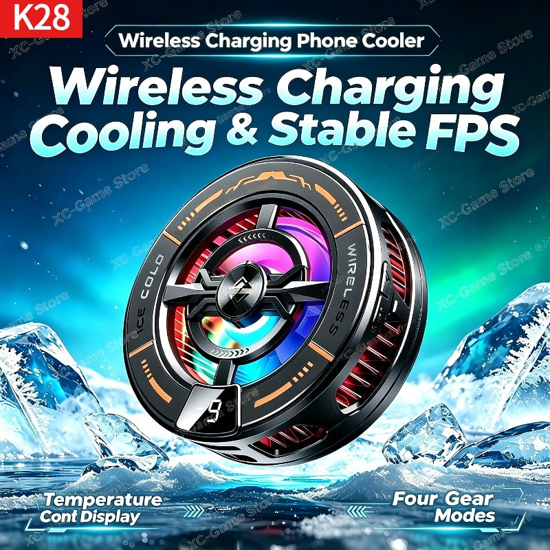 K28 Pendingin Ponsel Semikondu - Gaming Accessories Phone ulasan dan harga