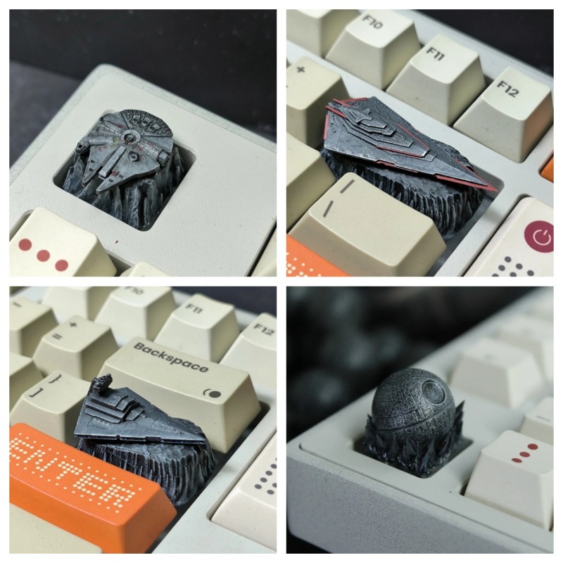 Keycap Resin Buatan Tangan Asl - Gaming Accessories To 3D Print ulasan dan harga
