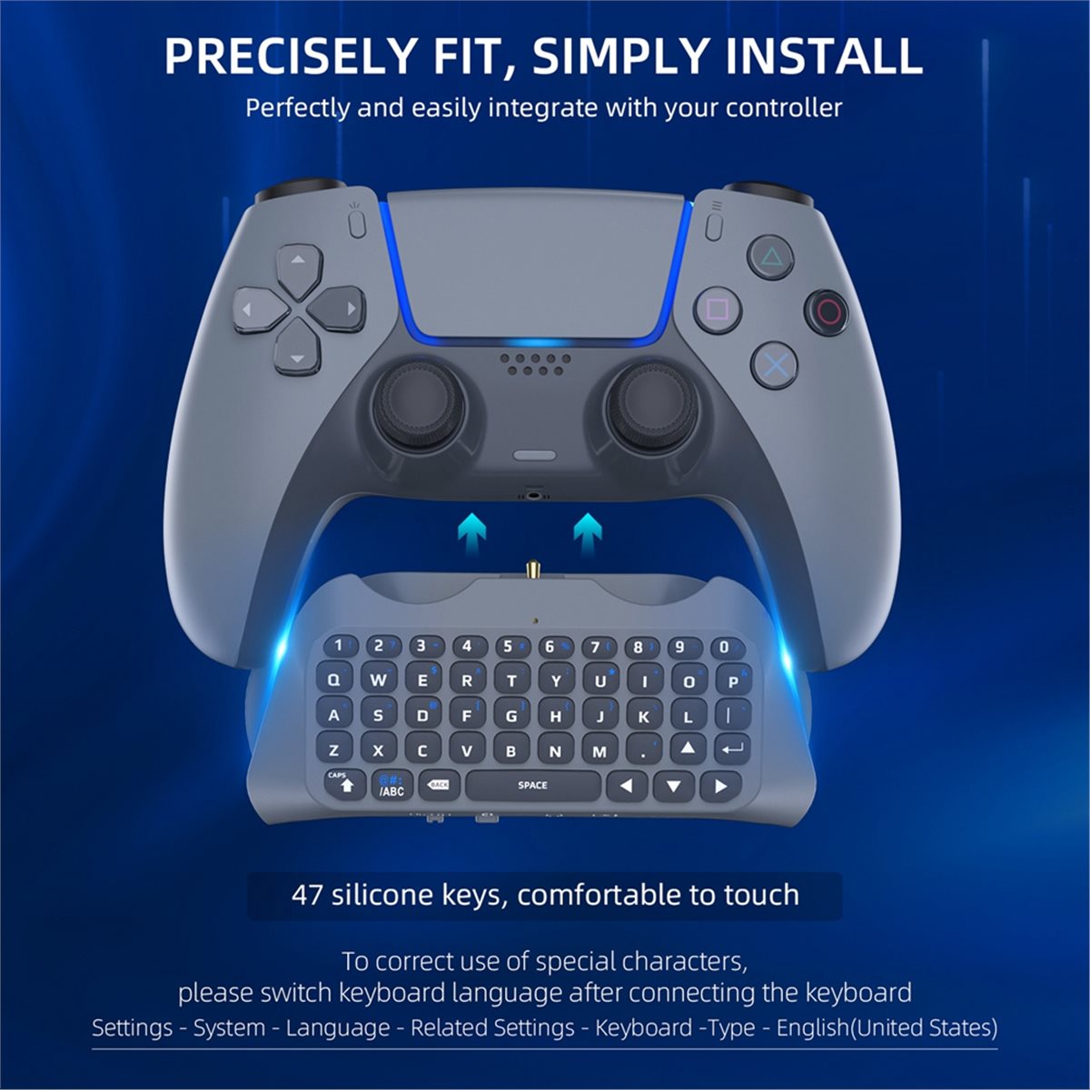 Goodidea 3.5Mm Keyboard Nirkab - Gaming Accessories Controller ulasan dan harga