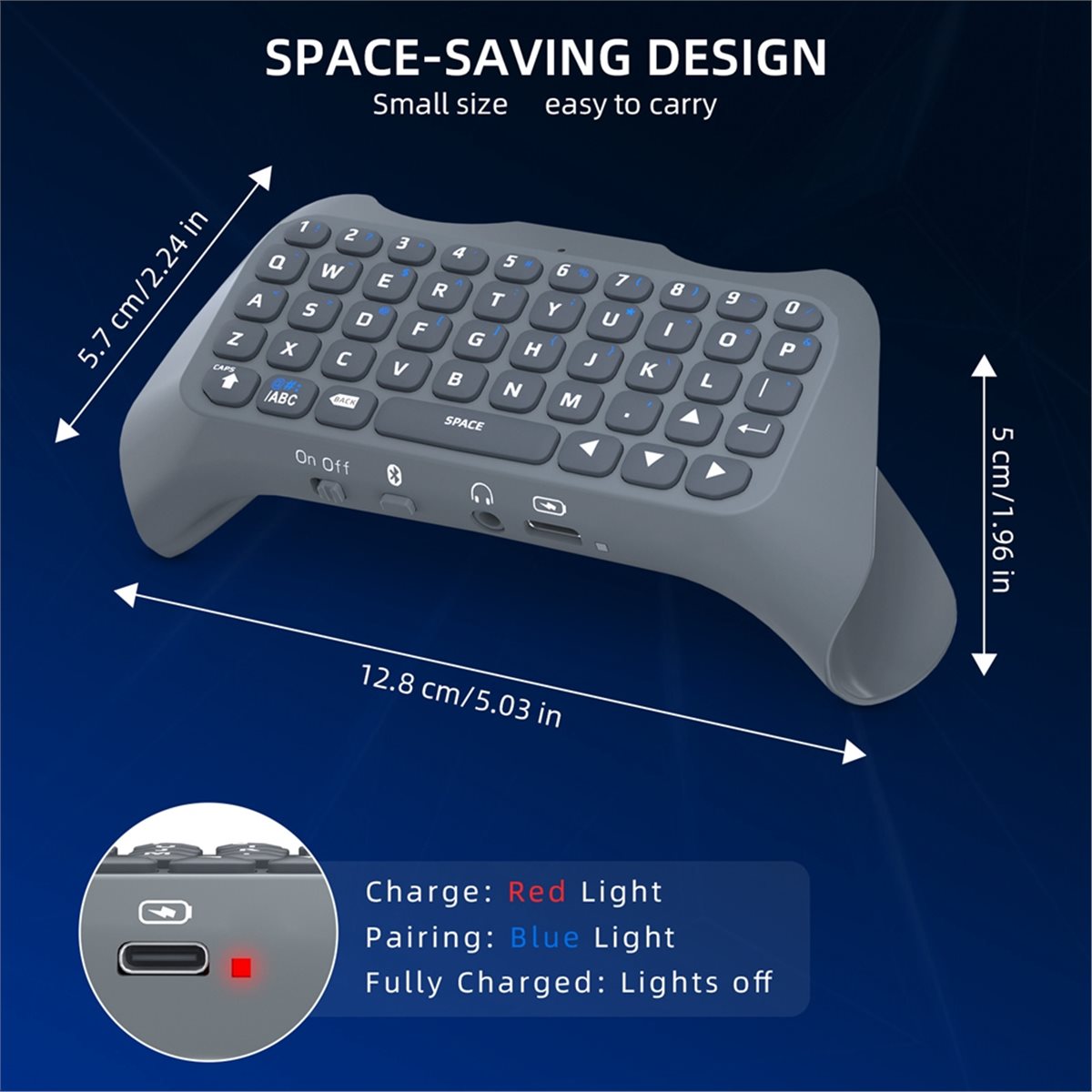 Goodidea 3.5Mm Keyboard Nirkab - Gaming Accessories Controller ulasan dan harga