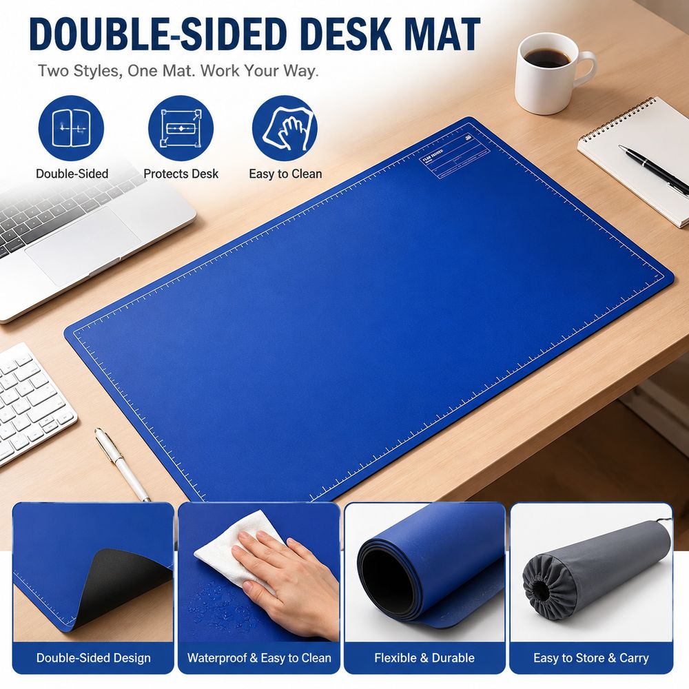 Alas Meja Dua Sisi Portabel Da - Desk Corner Mat ulasan dan harga