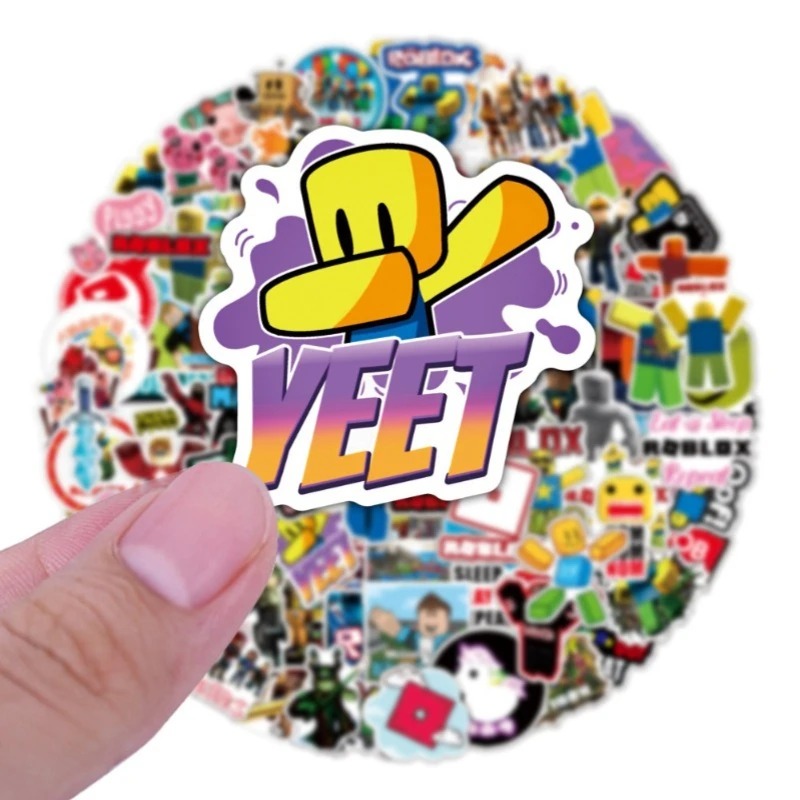 Paket Stiker Kartun Lucu Roblo - Gaming Accessories Roblox ulasan dan harga