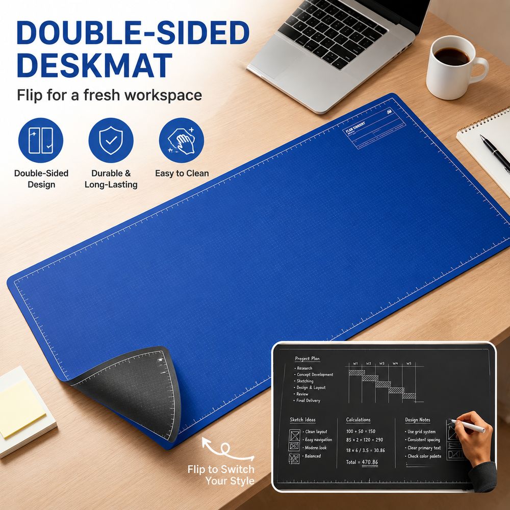 Hadiah Alas Meja Dua Sisi Dapa - Desk Corner Mat ulasan dan harga