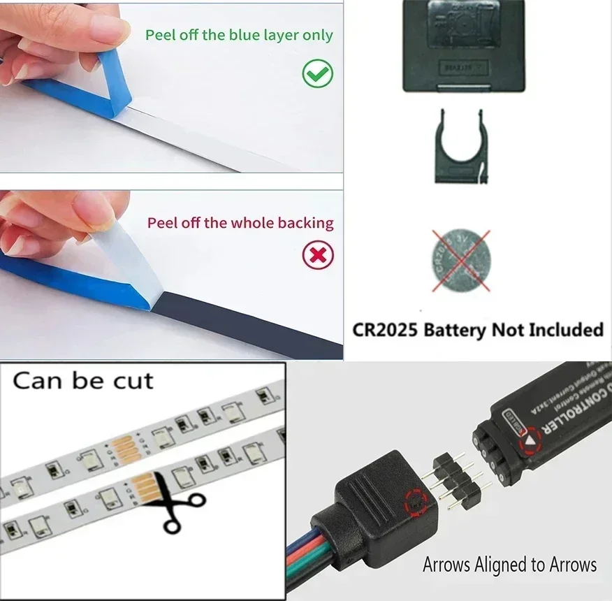 1-30M Aplikasi Bluetooth RGB 5 - Gaming Accessories For Bedroom ulasan dan harga