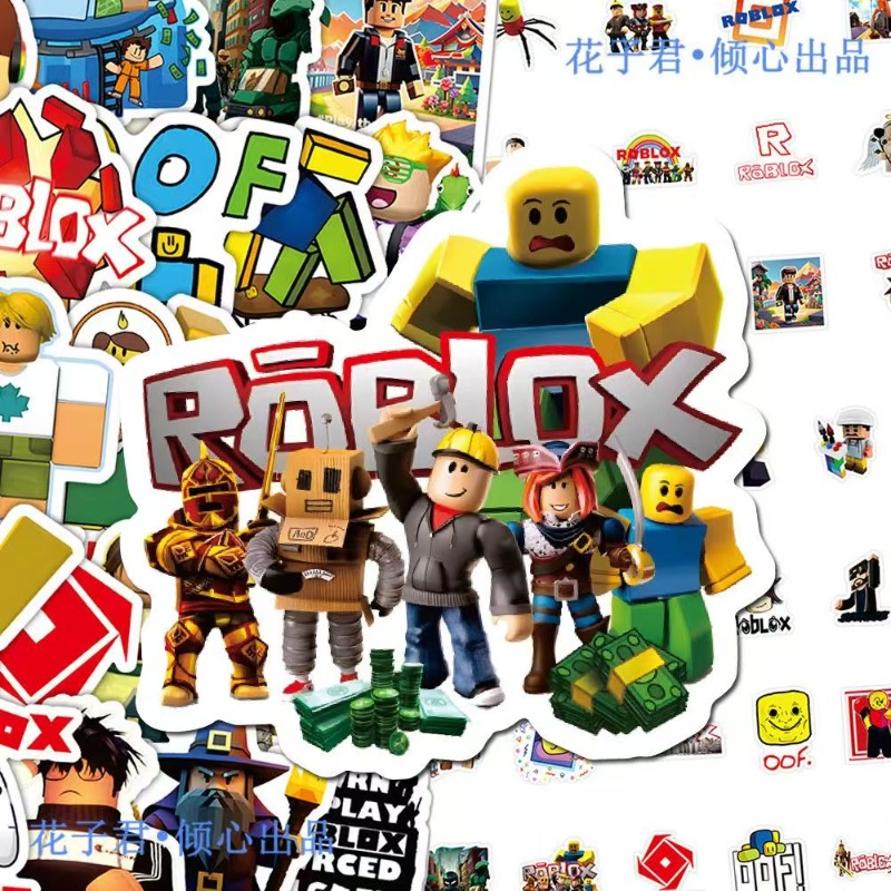 60 Buah/Set Stiker Periferal G - Gaming Accessories Roblox ulasan dan harga