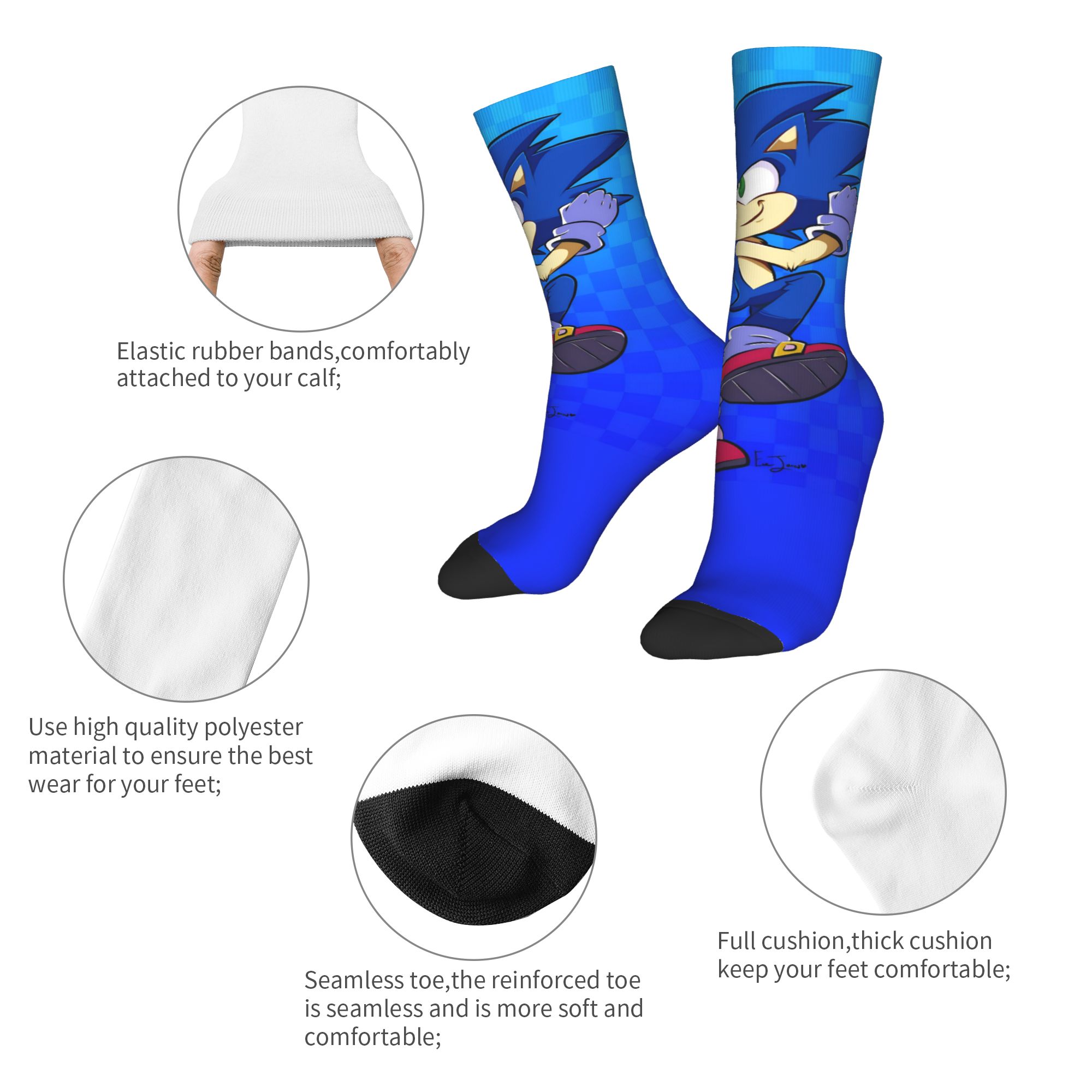Kaos Kaki Gaming SONICED untuk - Youtube Gaming Accessories ulasan dan harga