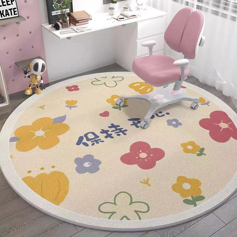 Karpet Bulat untuk Kamar Anak  - Desk Corner Mat ulasan dan harga