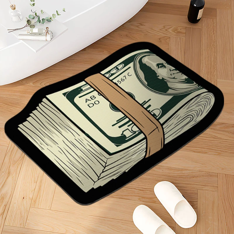 Karpet bentuk uang kreatif, ke - Gaming Accessories For Bedroom ulasan dan harga