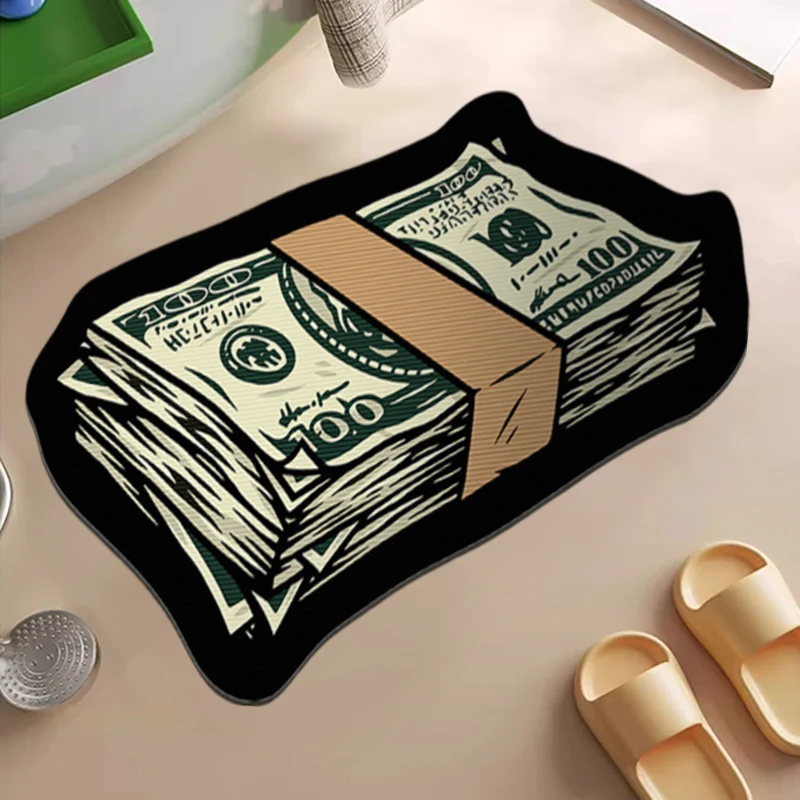 Karpet bentuk uang kreatif, ke - Gaming Accessories For Bedroom ulasan dan harga