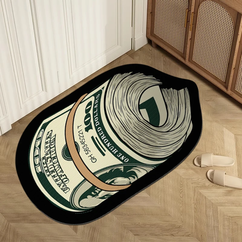 Karpet bentuk uang kreatif, ke - Gaming Accessories For Bedroom ulasan dan harga