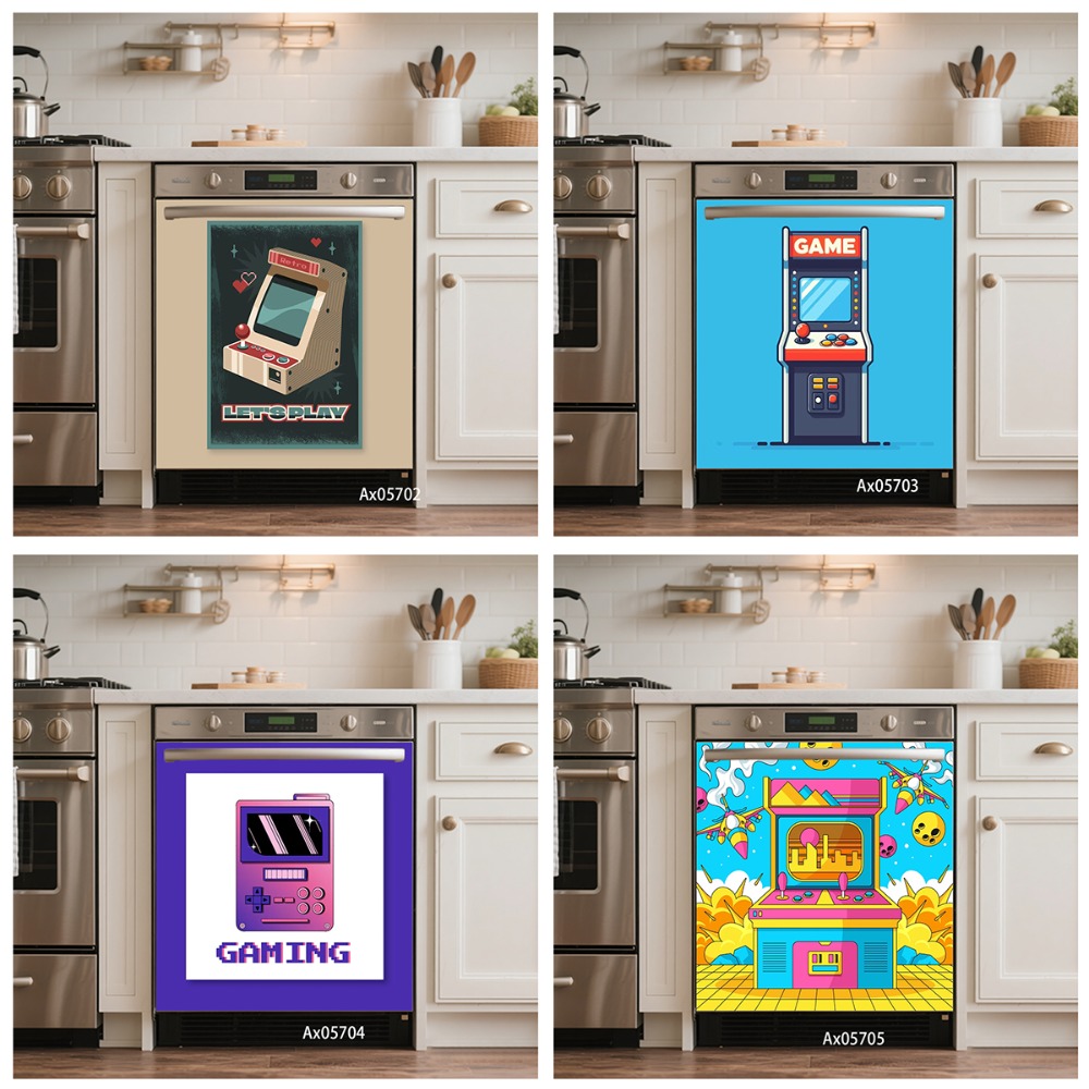 Stiker Pintu Mesin Cuci Piring - Gaming Accessories For Bedroom ulasan dan harga