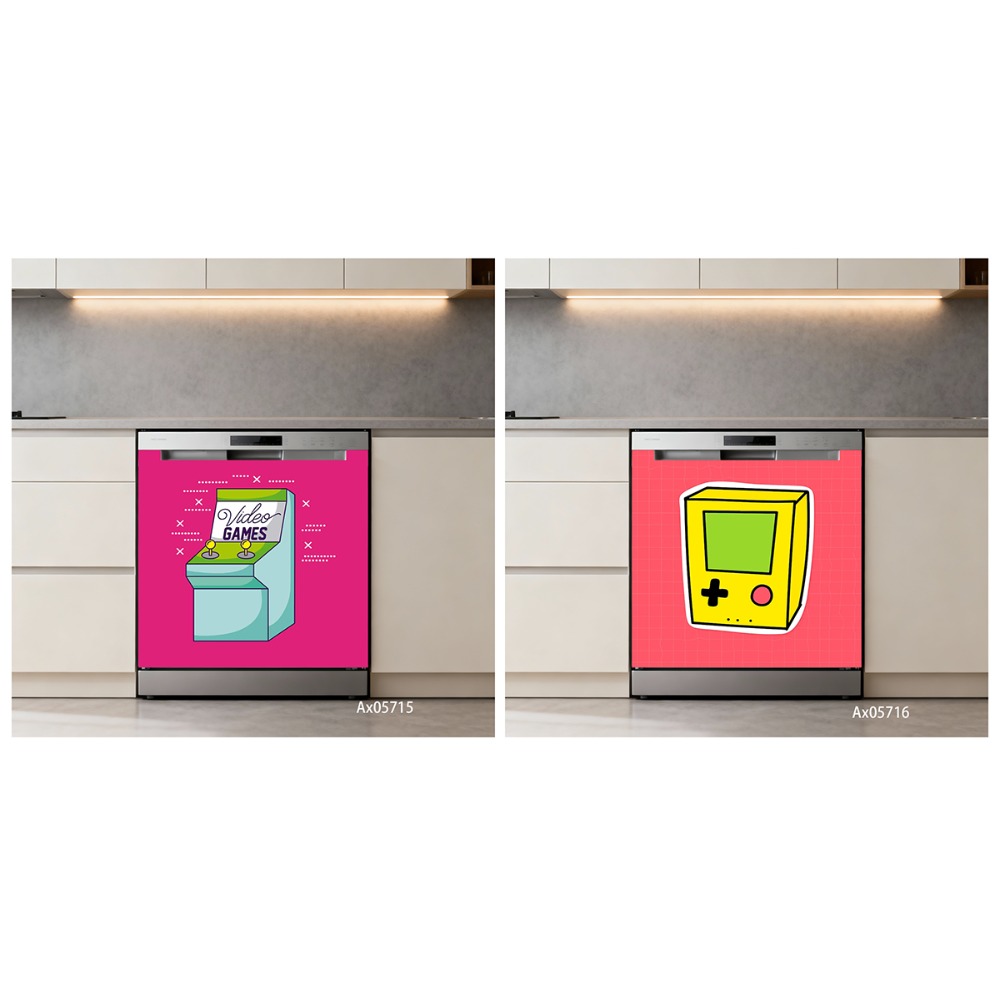 Stiker Pintu Mesin Cuci Piring - Gaming Accessories For Bedroom ulasan dan harga