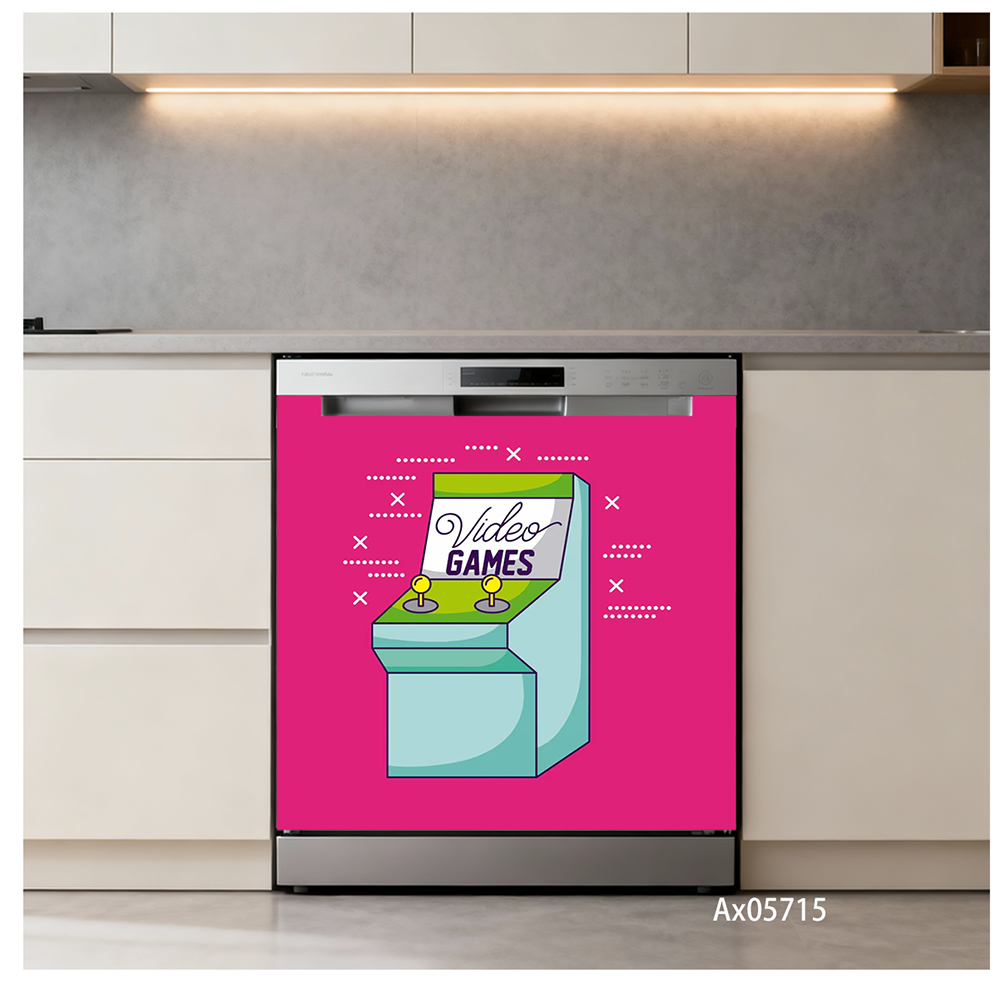 Stiker Pintu Mesin Cuci Piring - Gaming Accessories For Bedroom ulasan dan harga