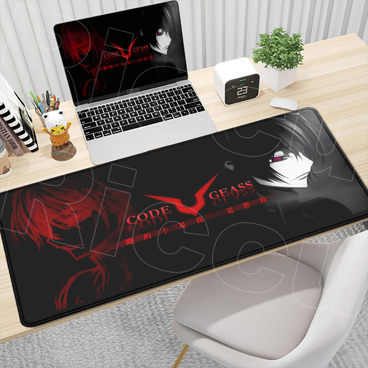 Code Geass Desk Mouse Pad XXL  - Gaming Accessories For Your Desk ulasan dan harga