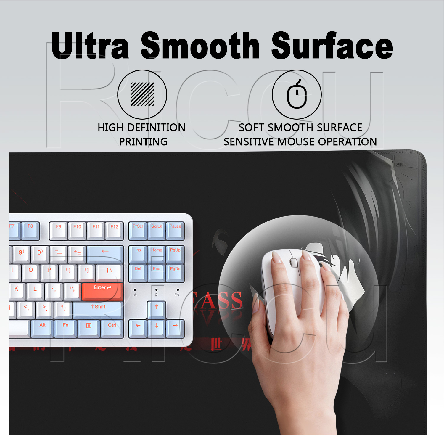 Code Geass Desk Mouse Pad XXL  - Gaming Accessories For Your Desk ulasan dan harga