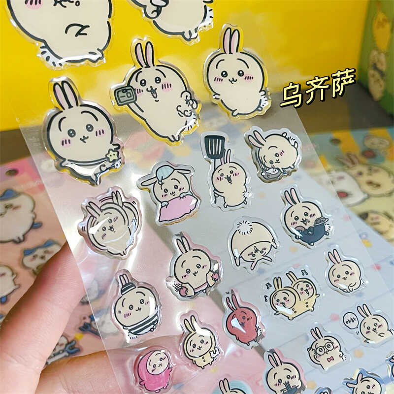 Stiker Chiikawass Hachiware Us - Gaming Accessories Anime ulasan dan harga