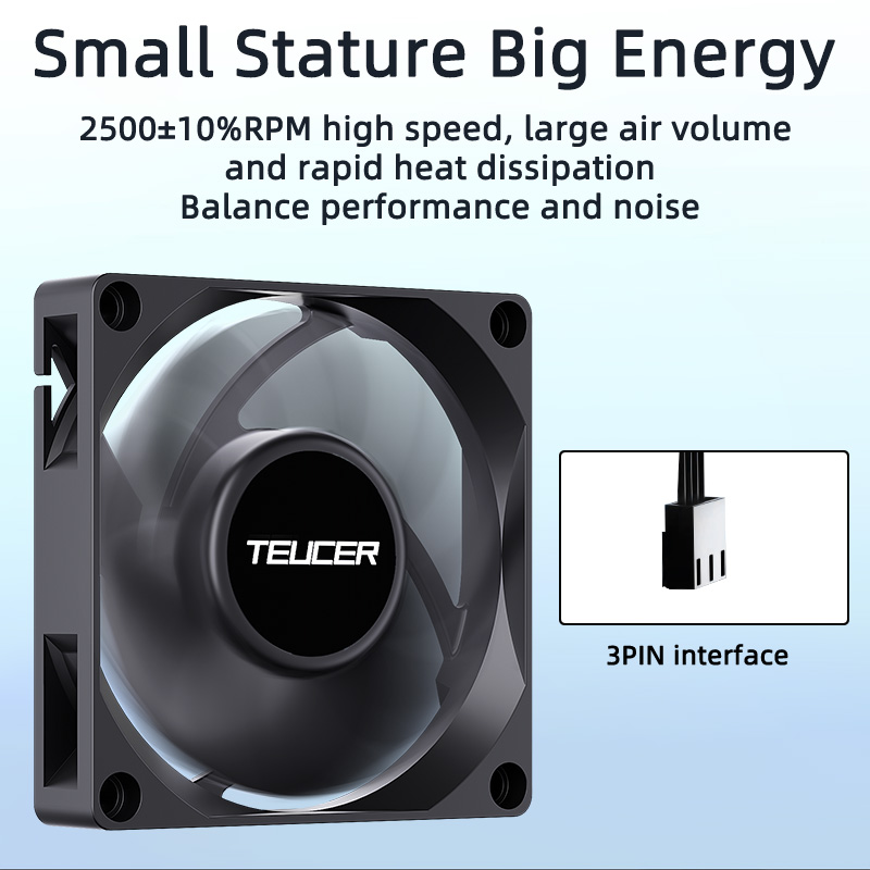 Teucer UT-7015 7Cm Kipas Pendi - Gaming Accessories Storage ulasan dan harga