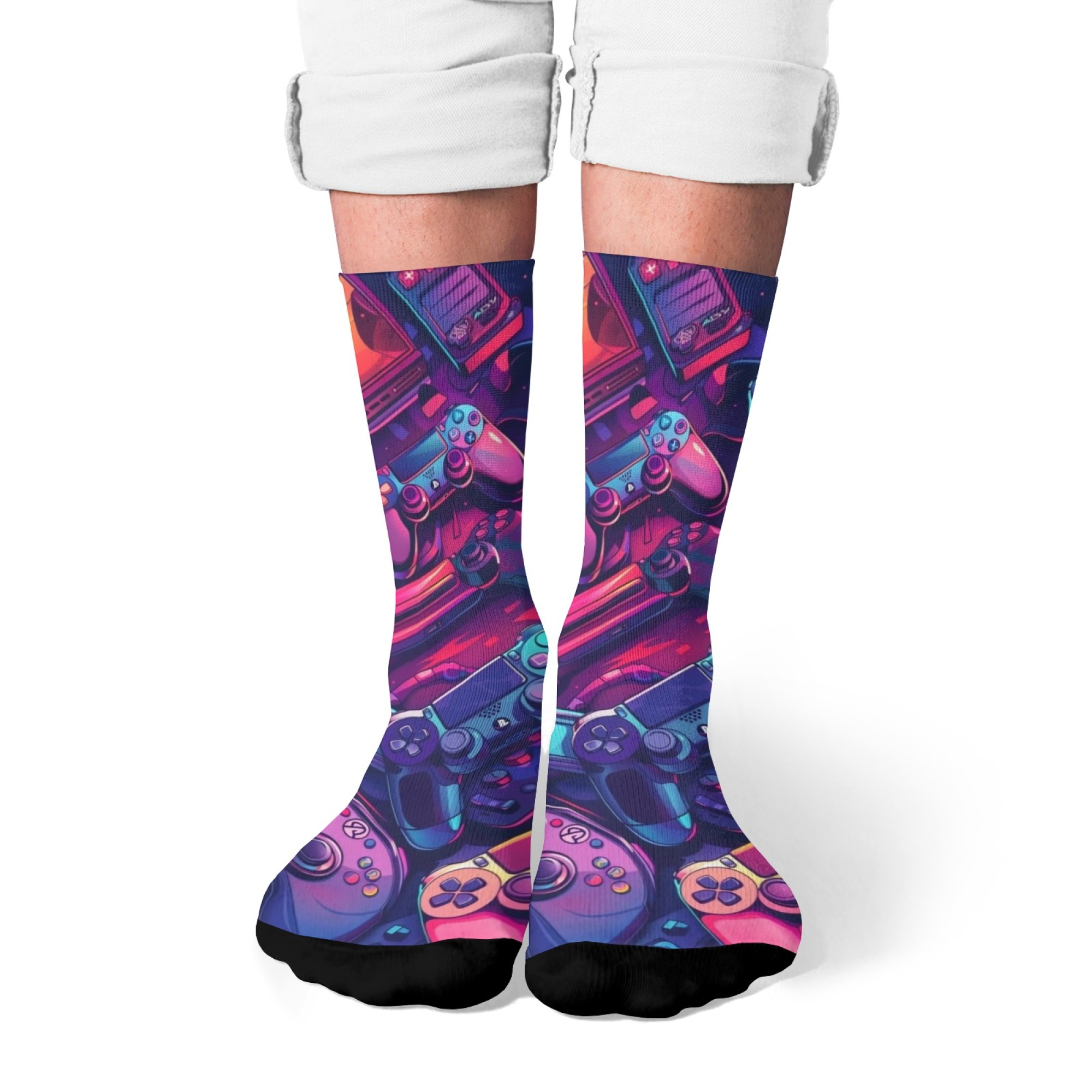 Kaos Kaki Pria Bertema Video G - Youtube Gaming Accessories ulasan dan harga